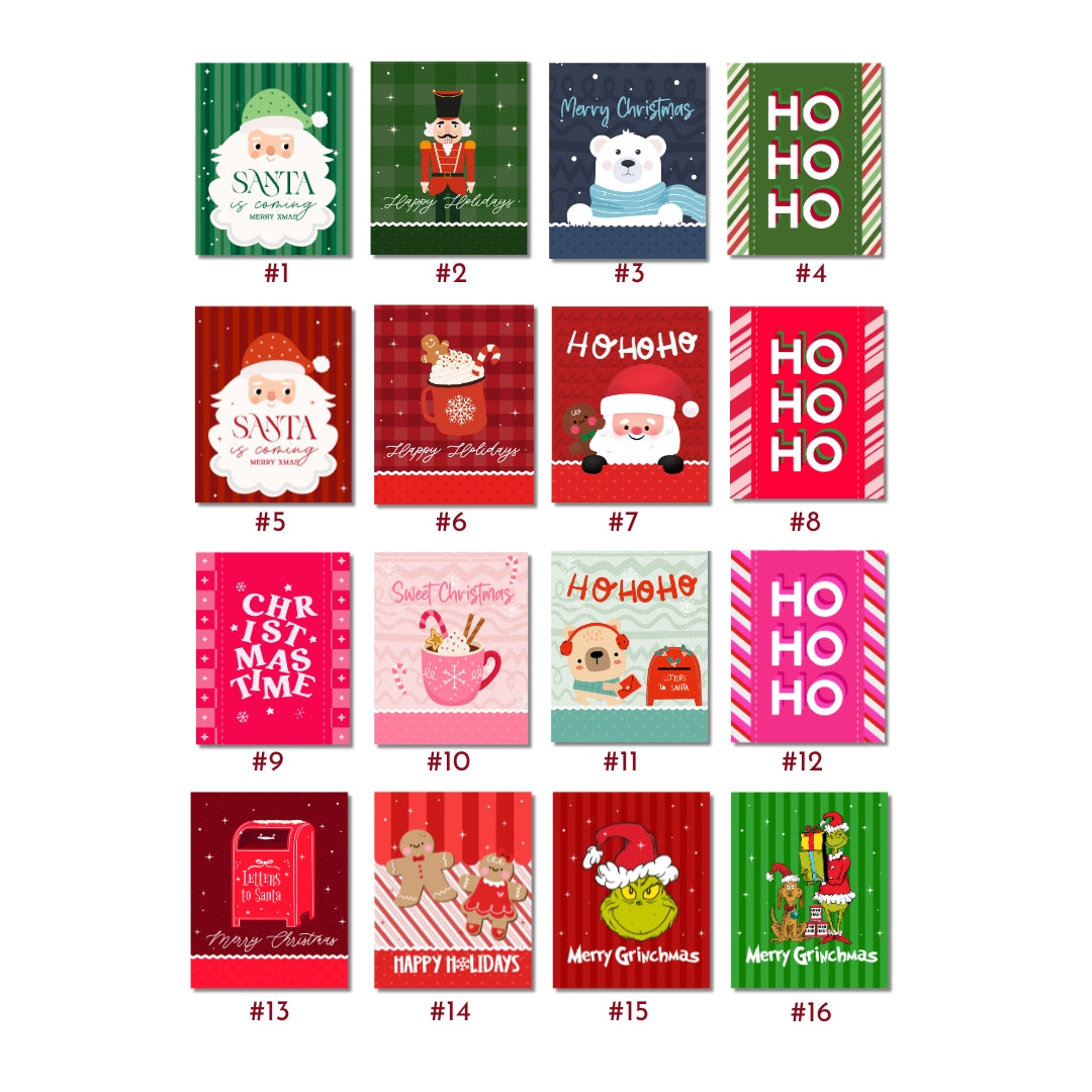 Tag Rectangular Navideña